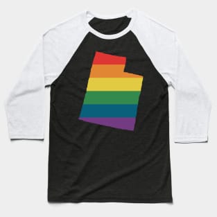 Utah State Rainbow Baseball T-Shirt